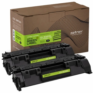 Картридж Patron HP LJ CF280A GREEN Label (DUAL PACK) (PN-80ADGL) зображення 1