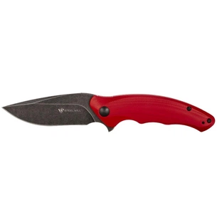 Ніж Steel Will Avior Red Blackwash (SWF62-05) зображення 1
