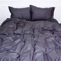 Постільна білизна MirSon Satin Stripe 30-0012 Dark Gray 143х210 Полуторна (2200005251959) - зменшене зображення 1