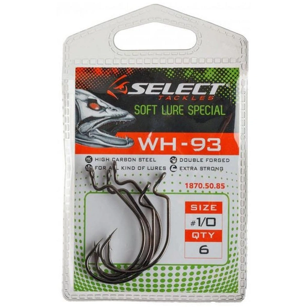 Гачок Select WH-93 1/0 (6 шт/уп) (1870.50.85) - picture 2