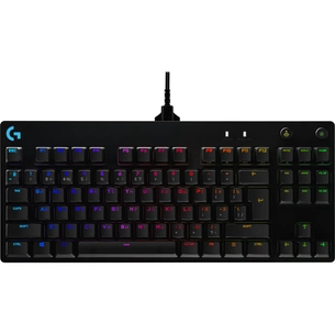 Клавіатура Logitech G PRO Mechanical Gaming USB UA Black (920-009392) зображення 1