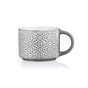 Чашка Ardesto Weaving G, 330мл, порцеляна, біло-чорний (AR3473G) - уменьшенное изображение 1