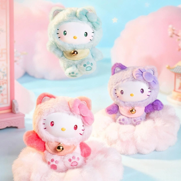 Мягкая игрушка Pop Top сюрприз на клипсе Hello Kitty Сказочные желания (25MR-017) - изображение 3