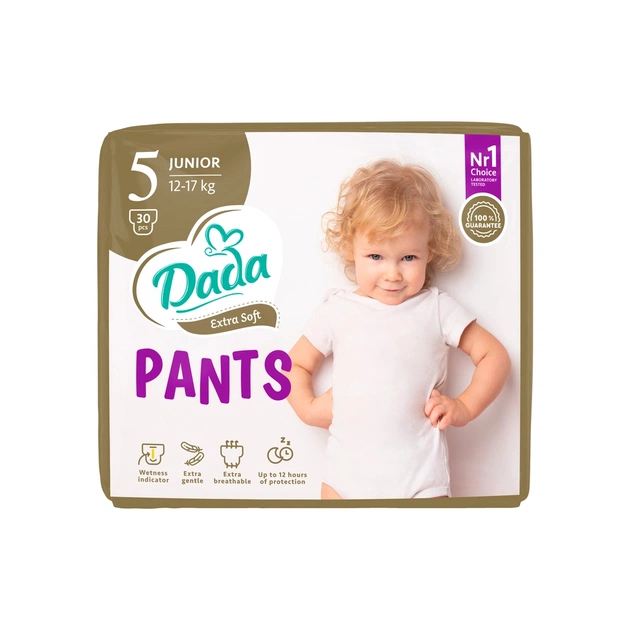 Підгузки Dada Extra Soft 5 Junior (12-17 кг) 30 шт (4820174980658) - зображення 1