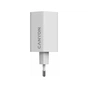 Зарядний пристрій Canyon HEXAGON 65 GaN 65W 2xPD 1xQC EU White (CND-CHAHEX65W) - зменшене зображення 3