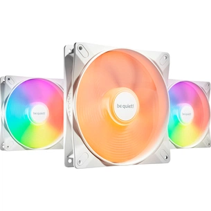 Кулер до корпусу Be quiet! LIGHT WINGS LX 140mm PWM білий в комп (BL128) зображення 1