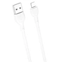 Кабель XO NB200 USB - Lightning, (M/M), 2.1A 1 м White (6920680878017) - зменшене зображення 1