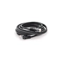 Патч-корд 5м, UTP, Cat.6, RJ45, CU, black Ritar (PCR-CU6/5Bk) - уменьшенное изображение 1
