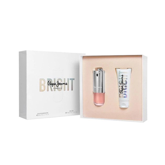 Набір косметики Pepe Jeans Bright Парфумована вода 80 мл + Лосьйон для тіла 100 мл (8436611104707) - picture 1