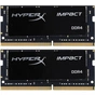 Модуль пам'яті для ноутбука SoDIMM DDR4 32GB (2x16GB) 2400 MHz HyperX Impact Kingston Fury (ex.HyperX) (HX424S14IBK2/32) - зменшене зображення 1