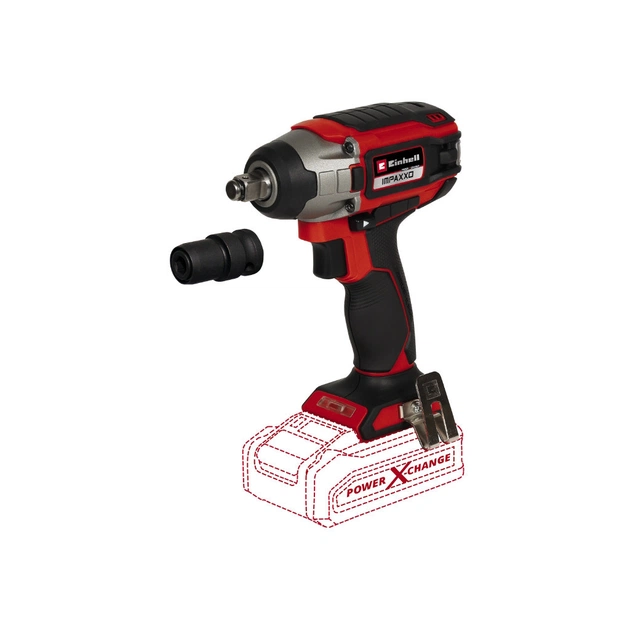 Гайковерт Einhell IMPAXXO 18/230., PXC, 230 Нм, 18В (без АКБ та ЗП) (4510080) - picture 2