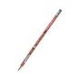 Олівець графітний Axent LA, Charming круглий, з гумкою, НВ (9009/36-21-A) - зменшене зображення 1