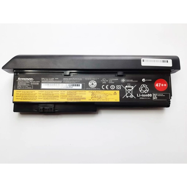 Акумулятор до ноутбука Lenovo ThinkPad X200, 8400mAh (94Wh), 9cell, 11.1V, Li-ion (A47617) - изображение 1