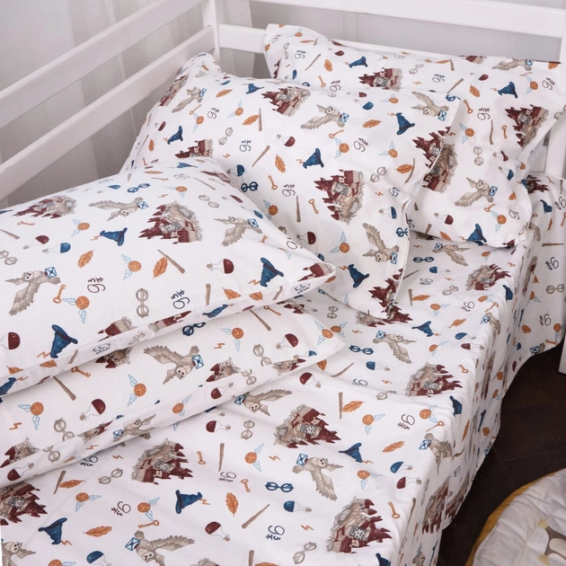 Постільна білизна MirSon 013 Harry Potter Фланель 143х210 Полуторний (2200009653582) - picture 11