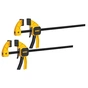 Струбцина DeWALT "M" тригерні (швидкозатискні), 300мм, тиск 63 кг, 2 шт. (DWHT0-83158) - зменшене зображення 2