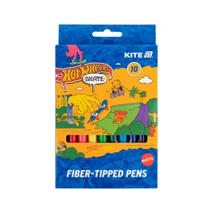 Фломастери Kite Hot Wheels 10 кольорів (HW25-455) изображение 1
