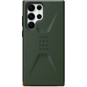 Чохол до мобільного телефона UAG Samsung Galaxy S22 Ultra Civilian, Olive (21344D117272) зображення 1