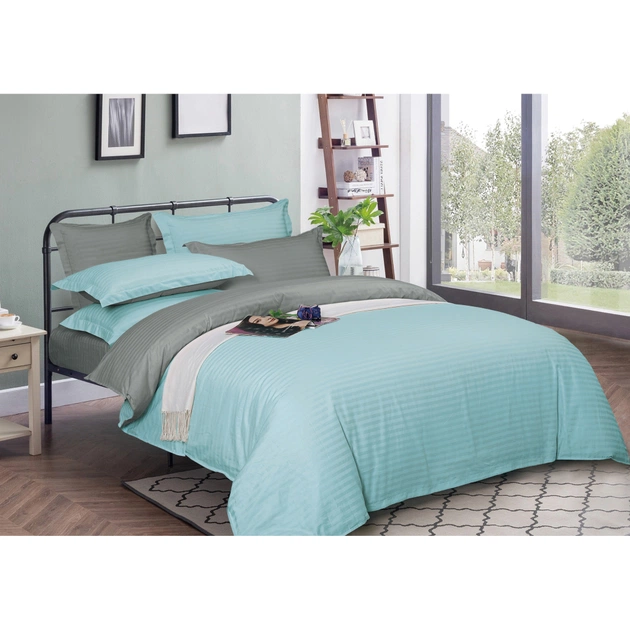 Підковдра MirSon Satin Stripe 30-0013 + 30-0010 Windly 160х220 см (2200005259825) - зображення 1