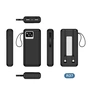 Батарея универсальная XoKo 20000mAh, 10W, LED flashlight, black (WK-R37) - уменьшенное изображение 2
