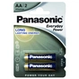 Батарейка Panasonic AA LR06 Everyday Power * 2 (LR6REE/2BR) - зменшене зображення 1
