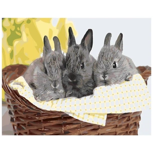 Картина по номерам Strateg Пухнастики 40х50 см (SY6314) зображення 1