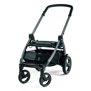 Шасі для коляски Peg-Perego Book 51 S Titania з телескопічною ручкою Чорна (ICBO1100000) зображення 1