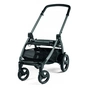 Шасі для коляски Peg-Perego Book 51 S Titania з телескопічною ручкою Чорна (ICBO1100000) - зменшене зображення 1