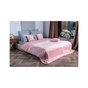 Покривало Руно двостороннє декоративне Velour Rose 220х240 см (330.55_Rose) - зменшене зображення 2