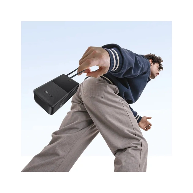 Батарея універсальна Baseus EnerFill FC51 Bipow2 Pro 30000mAh 22,5W build cab.USB-C black (E0028100) - зображення 11