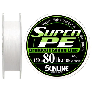 Шнур Sunline Super PE 150м білий 0.470мм 80LB/40кг (1658.01.78) зображення 1