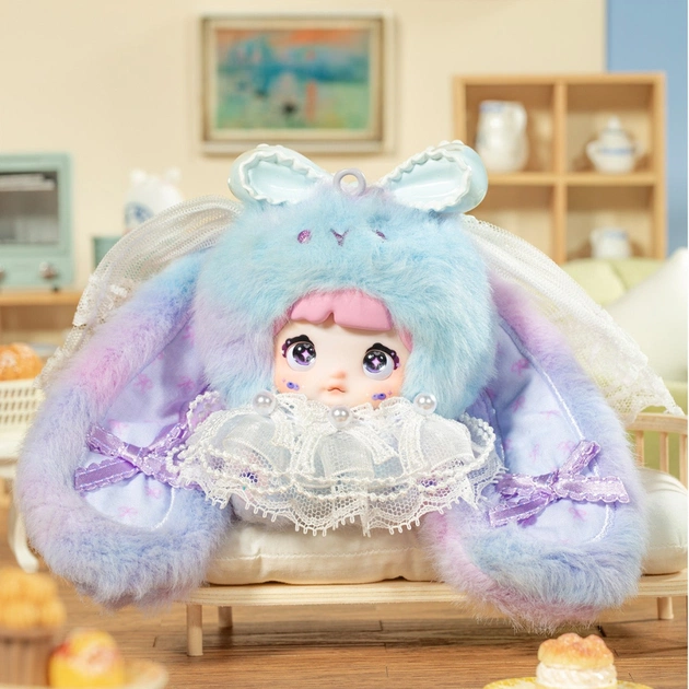 М'яка іграшка Pop Top з кільцем- сюрприз Hi TOY Nommi Зайченята (HC023) - picture 8