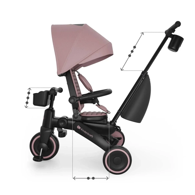 Дитячий велосипед Kinderkraft Jazz 3 Pink (KRJAZZ03PNK0000) (5902533930012) - зображення 11