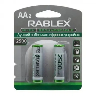 Аккумулятор Rablex AA (R6) 2500mAh изображение 1