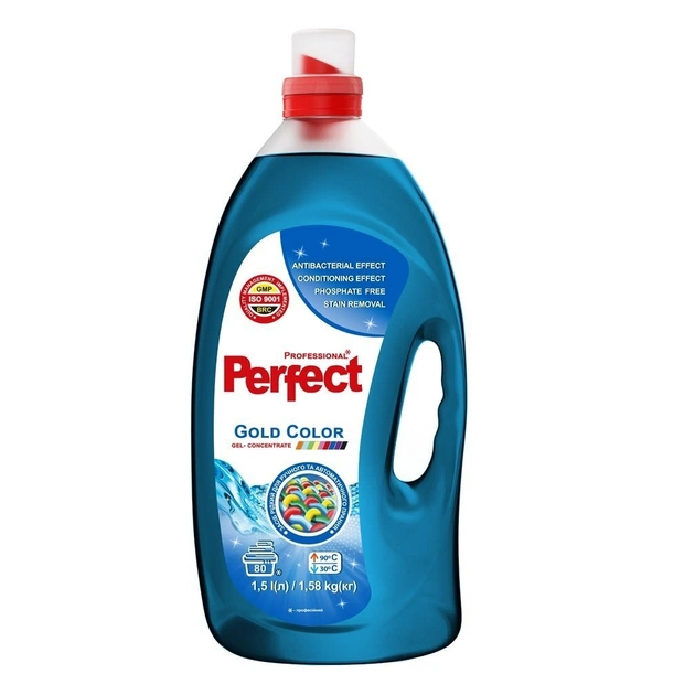 Гель для прання Perfect Gold Color 1.5 л (4820096035894) - изображение 1