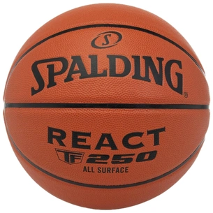 М'яч баскетбольний Spalding React TF-250 помаранчевий Уні 5 76803Z (689344403717) зображення 1