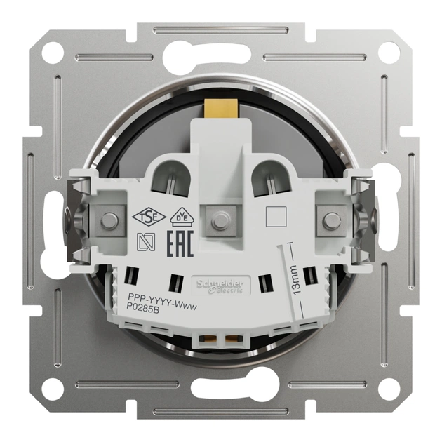 Розетка Schneider Electric ASFORA со штор. антрацит (EPH2900271) - picture 8
