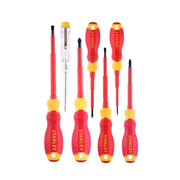 Набір викруток Stanley FatMax VDE 1000V ізольованих, 7 штук. (STHT60031-0) - picture 2
