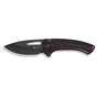 Ніж Sencut Squiggy, Burgundy/Black G10, Darkwash (S24082A-3) - зменшене зображення 1