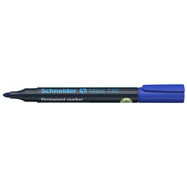 Маркер Schneider MAXX 130 перманентный 2-3 мм, синий (S113003) - изображение 1