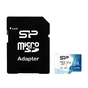 Карта пам'яті Silicon Power 64Gb microSDXC U3 A1 V30 Superior Color 100R/80W + adapter (SP064GBSTXDU3V20AB) - уменьшенное изображение 1