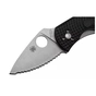 Ніж Spyderco Ambitious Serrated Black (C148SBK) - зменшене зображення 3