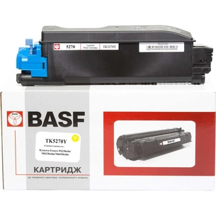 Тонер-картридж BASF KYOCERA TK-5270Y 1T02TVANL0 (KT-1T02TVANL0) зображення 1