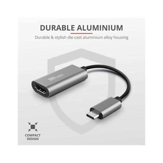 Перехідник Trust USB-C to HDMI Adapter (23774) - picture 8