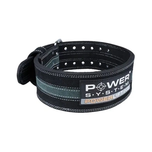 Атлетический пояс Power System для пауерліфтингу PS-3800 PowerLifting шкіряний Black (PS-3800_2XL_Black_Grey) изображение 1