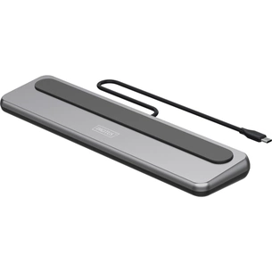 Порт-реплікатор Digitus USB-C > 2xHDMI/1xDP/3xUSB-A/USB-C/RJ54/PD/Audio (DA-70919) зображення 1