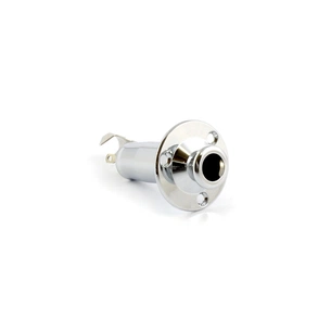 Вихідний роз'єм для гітари Paxphil Screw Mount Stereo Endpin Jack (Chrome) (LJ-35/3P CR) зображення 1