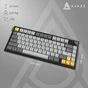 Клавіатура Ajazz AF82 Wireless/Bluetooth/USB UA Black/White (AF82-BW) - зменшене зображення 14