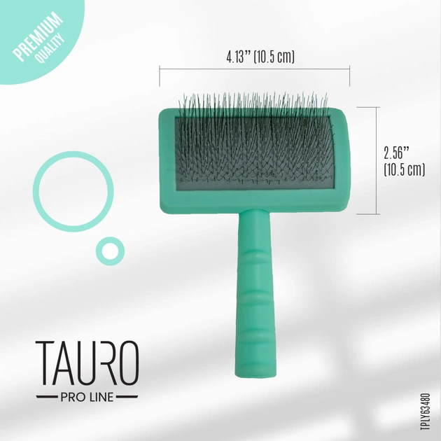 Гребінець для тварин Tauro Pro Line plastic 20 мм mint (TPLY63480) - picture 3
