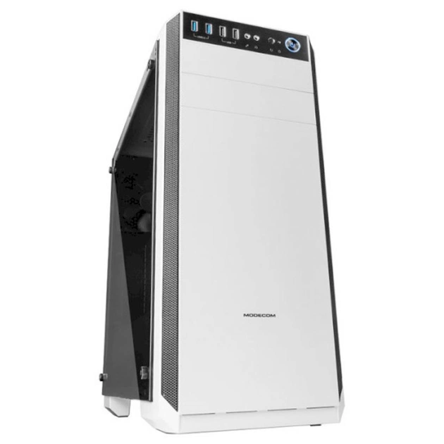 Корпус Modecom OBERON PRO GLASS WHITE (AT-OBERON-PG-20-000000-00) - изображение 1