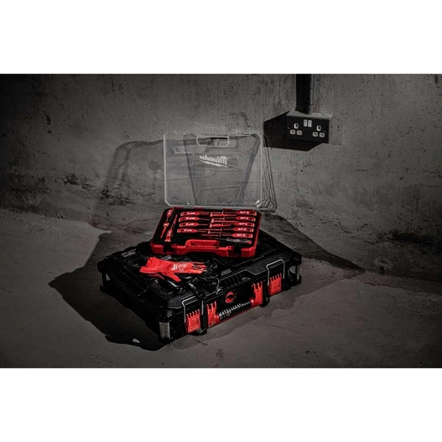 Набір викруток Milwaukee тригранних VDE SL/PH/PZ/T + тестер напруги, 12 шт (4932479095) - picture 3